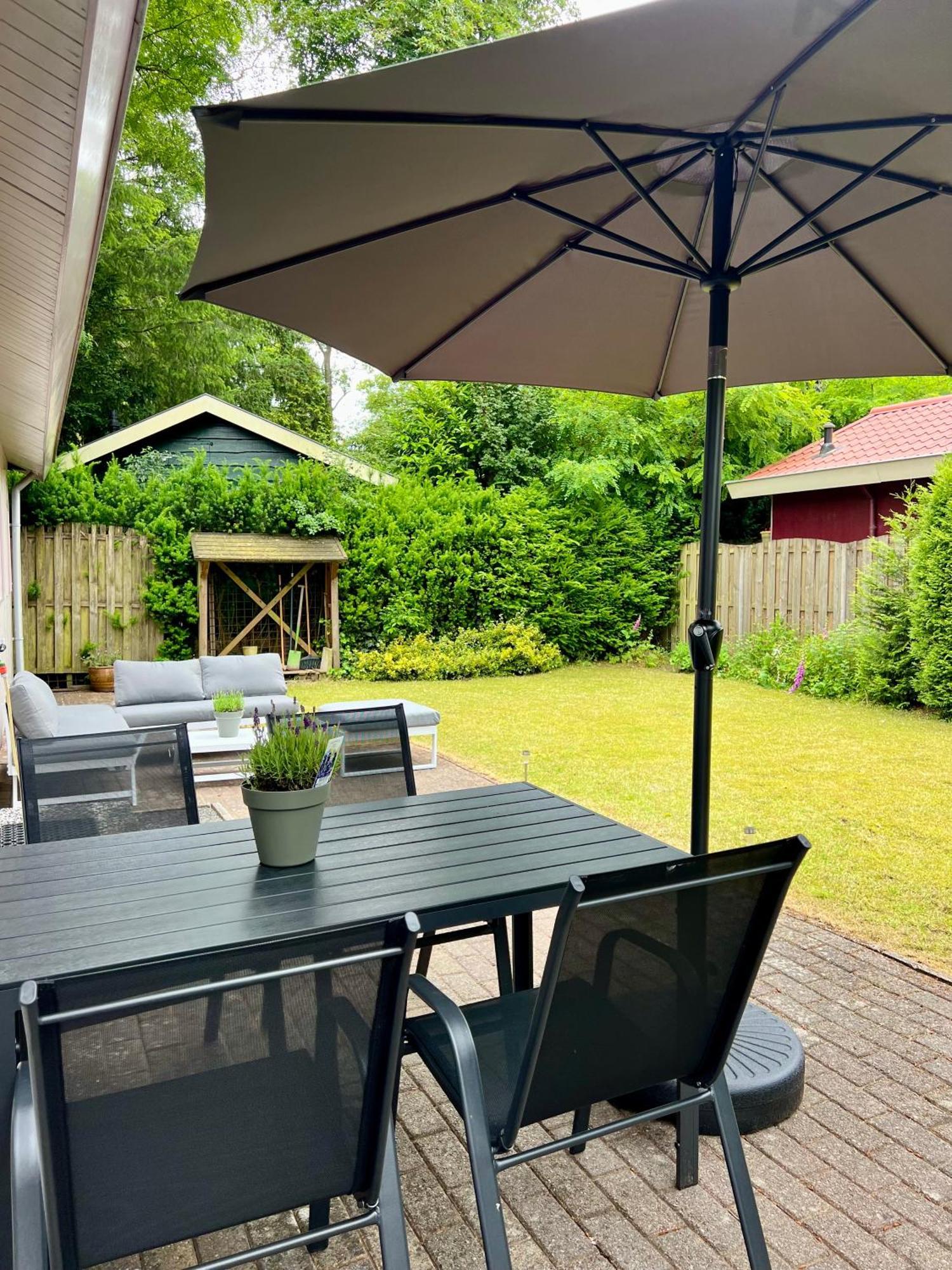 Luxe Boshuisje Met Prive Wellness & Jacuzzi Op De Veluwe エルメロ エクステリア 写真